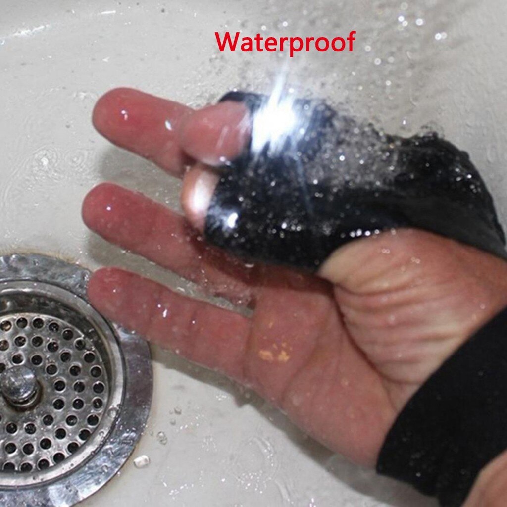 Night Fishing Glove With LED Light Rescue Tools Outdoor Gear Waterproof Convenient High Brightness Led Light Gloves For Fishing