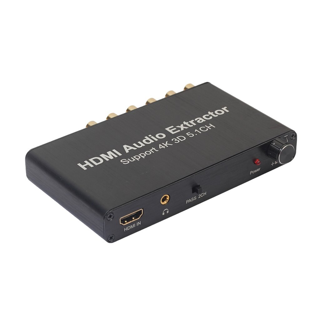 HDMI 5.1 CH digital audio decoder converter Hdmi to Hdmi + Audio Decoder Extractor Splitter Dolby Digital Ac3,dts,lpcm supports