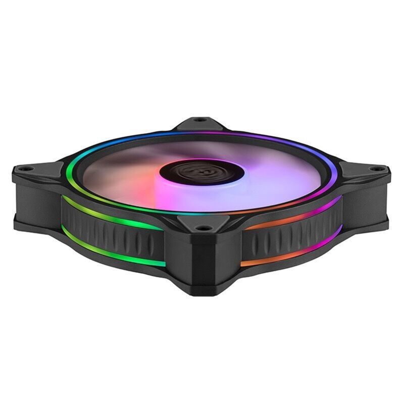 MF120 HALO Dual Ring Addressable RGB Fan for PC Computer Case Liquid Radiator Cooler Master MasterFan
