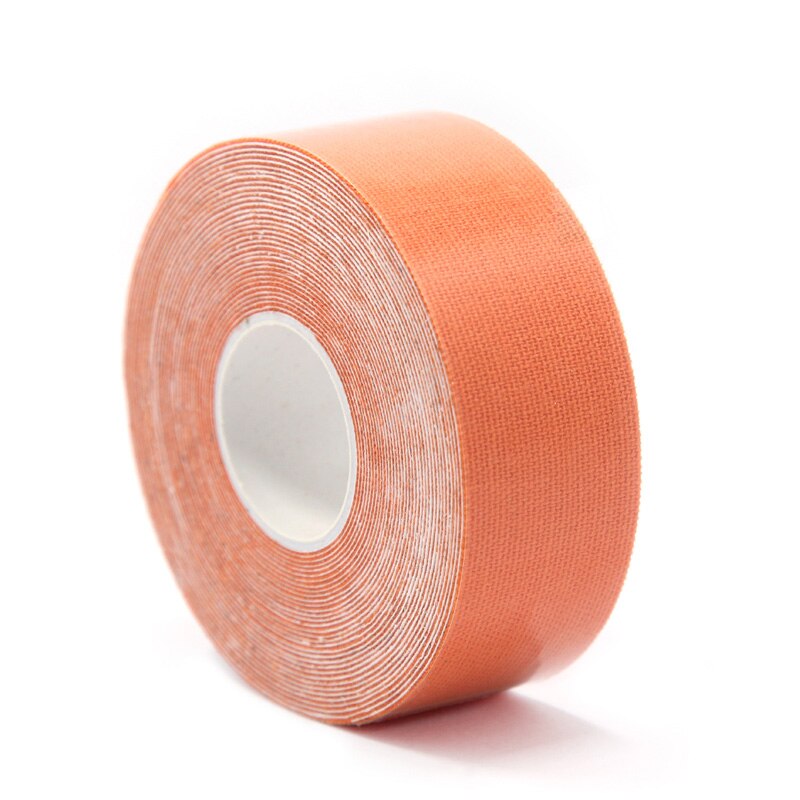 2.5cm X 5m Kinesiology Kinesiotape Roll Cotton Elastic Adhesive Sports Muscle Patch Tape Bandage Physio Strain Injury Support: Orange