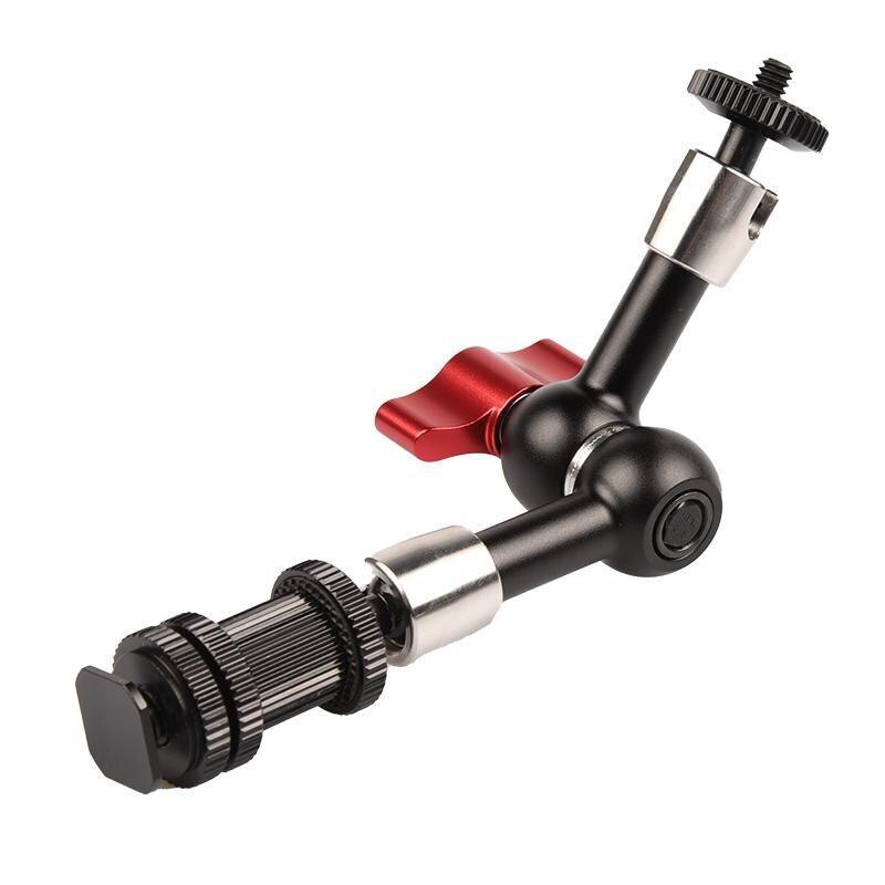 Metal 7 /11 Inch Magic Arm Articulating Magic Friction Arm Tripod Extension Arm Clamp With 14" Mount