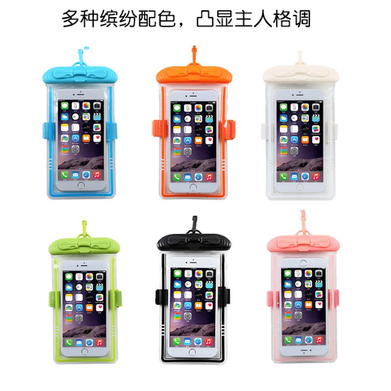 Waterproof phone bag Diving phone bag Swimming Surfing Bags Multi-function Waterproof bags Sports bag Mobile phone sealing bag