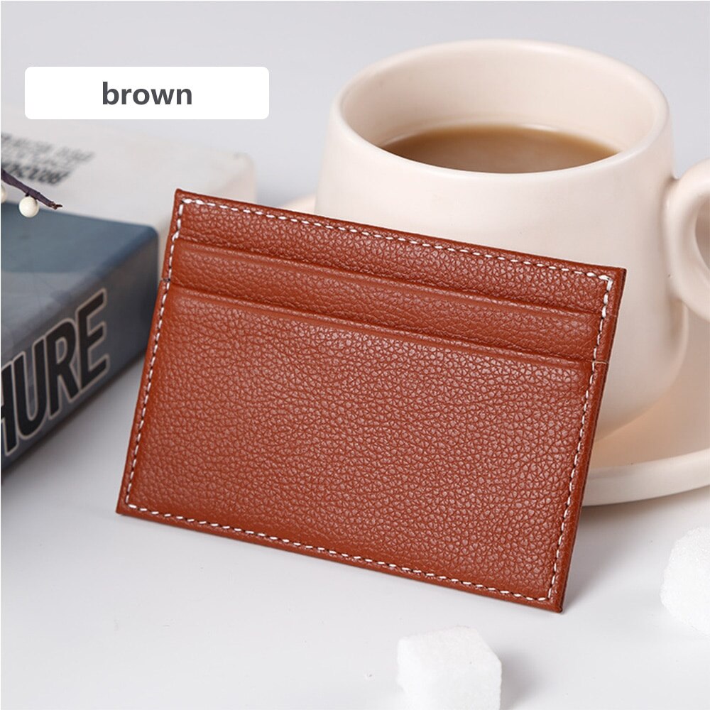 2020 adisputent venda quente moda senhoras couro do plutônio mini carteira cartão titular da chave zip coin purse bolsa de embreagem bolsa moedas sacos finos: brown