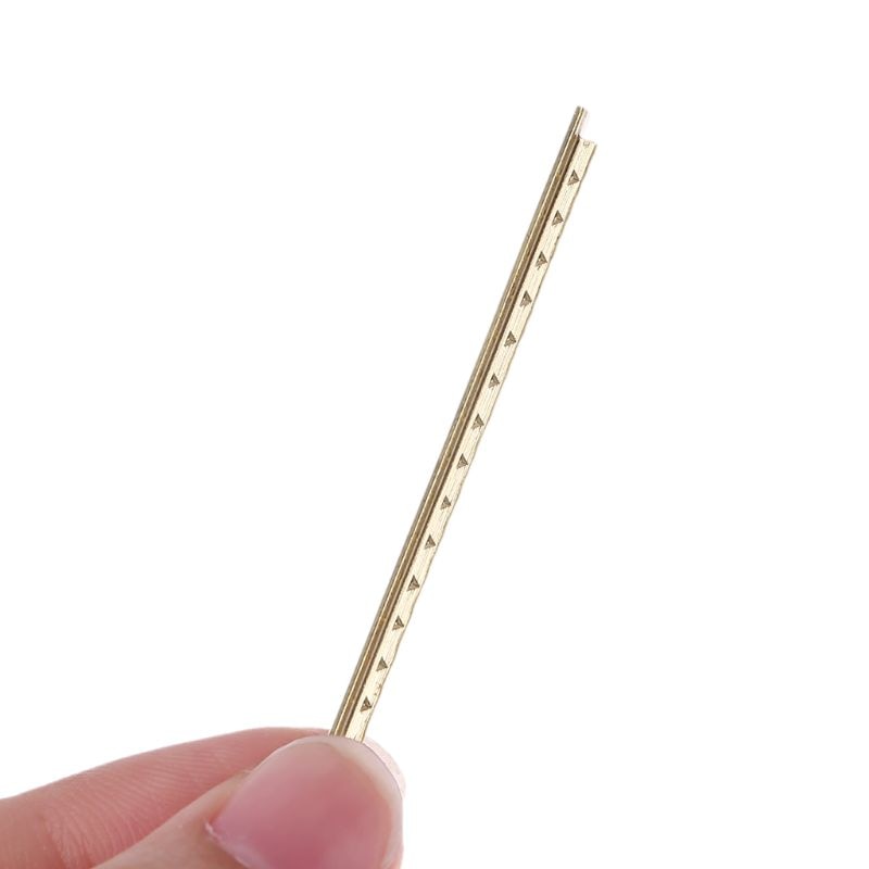 Alambre de traste para guitarra, cuproníquel de latón de Metal, 2mm, 19 piezas, clásico