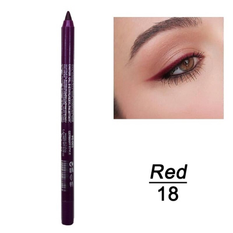 Eyeliner Waterproof Langdurige Professionele Sneldrogende Eye Liner Make-Koreaanse Cosmetica Gereedschap Maquillaje Te Gebruiken TSLM1: 18