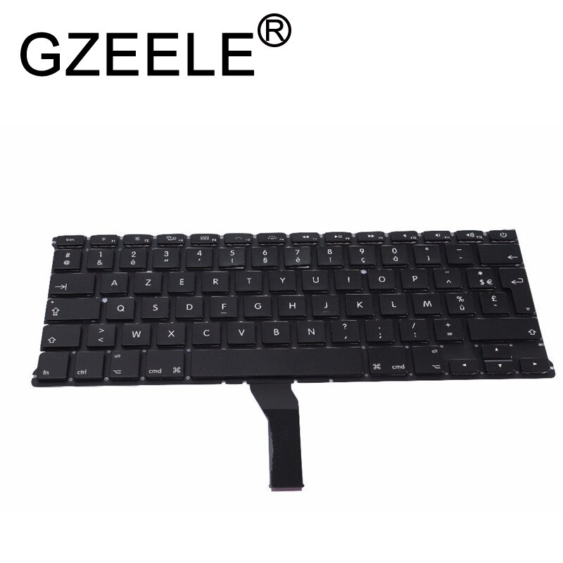 Teclado de repuesto para Macbook Air de 13 pulgadas, accesorio para Macbook Air de 13 &quot;, A1369, A1466, años a , US/UK/RU/FR/SP/AR/CZ/TR,: FR