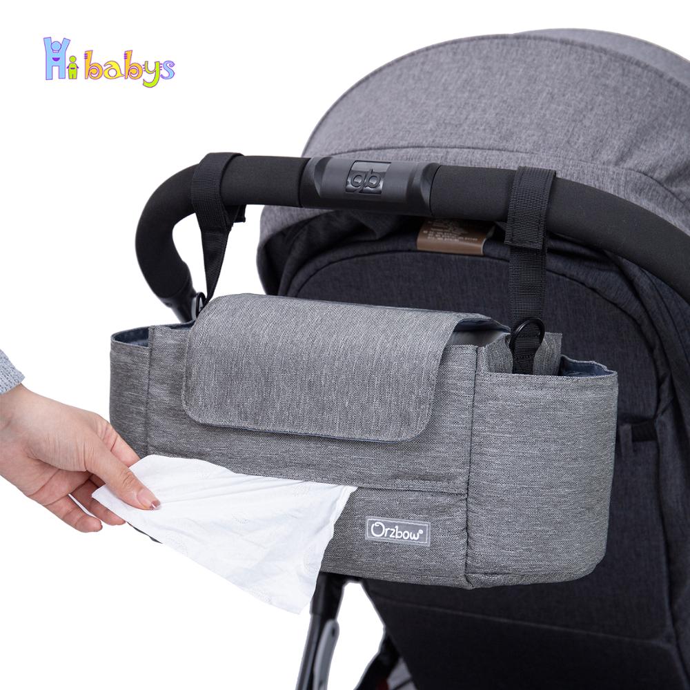Neue Baby Kinderwagen Windel Tasche Tragbaren Baby Organizer Windel Tasche Für Mutter draussen Kleinkind Kinderwagen Organizer Tasche Für Baby Pflege
