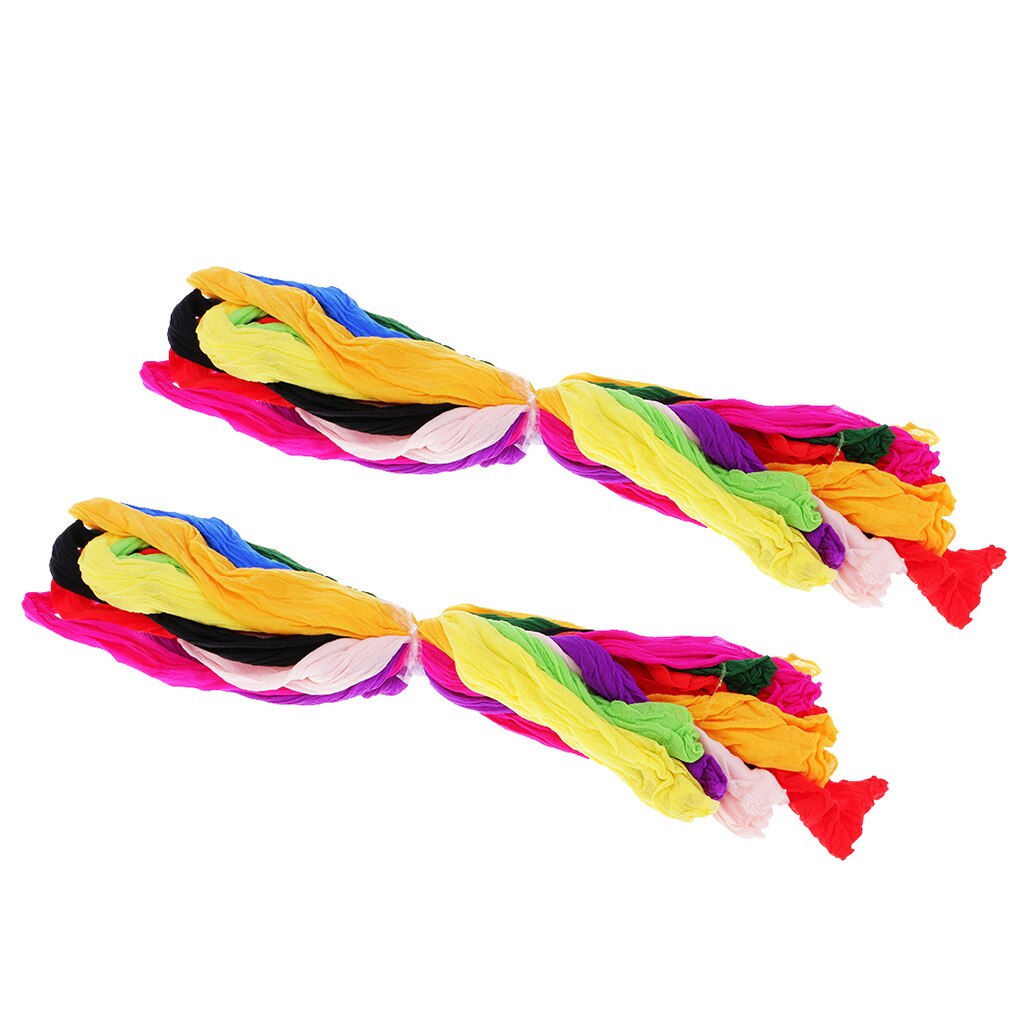 20Pcs Kleurrijke Nylon Kous Bloem Stof Voor Diy Bloemen Maken Bloemen Bloem Accessoire Kunstzijde Bloemen Diy Ambachten