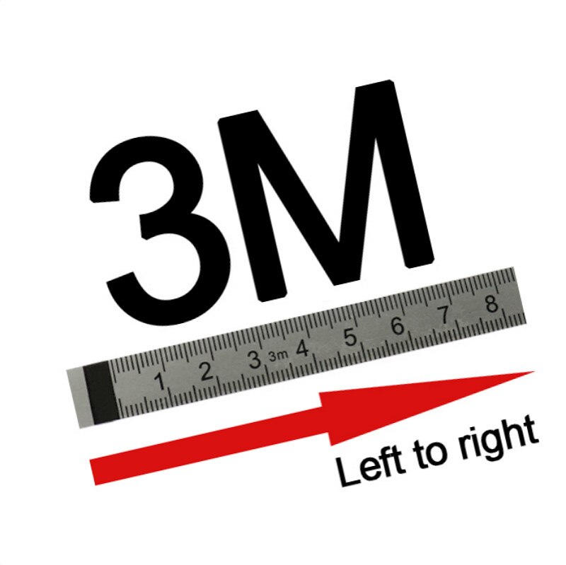 1-3M prowadnica ukośna miarka samoprzylepna metryczna linijka krawiecka ze stali nierdzewnej robić t-tor router piła stołowa narzędzie robić drewna: 3M-LTR