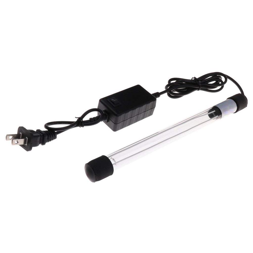 5/9/13W Aquarium LED UV Sterilizer Light Fish Tank Algae Removal Lamp Pond Swim Pool Disinfection Lamp 110-220V