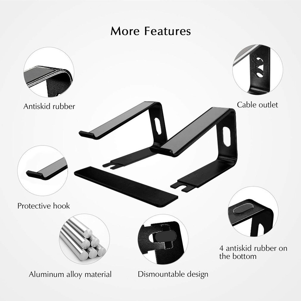 Draagbare Laptop Koeler Stand Snelle Dropdown Temperatuur Smart Laptop Cooling Pad Krachtige Notebook Stand