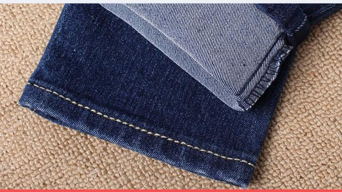 Adjustable Elastic Waist Straight Leg Maternity Jeans