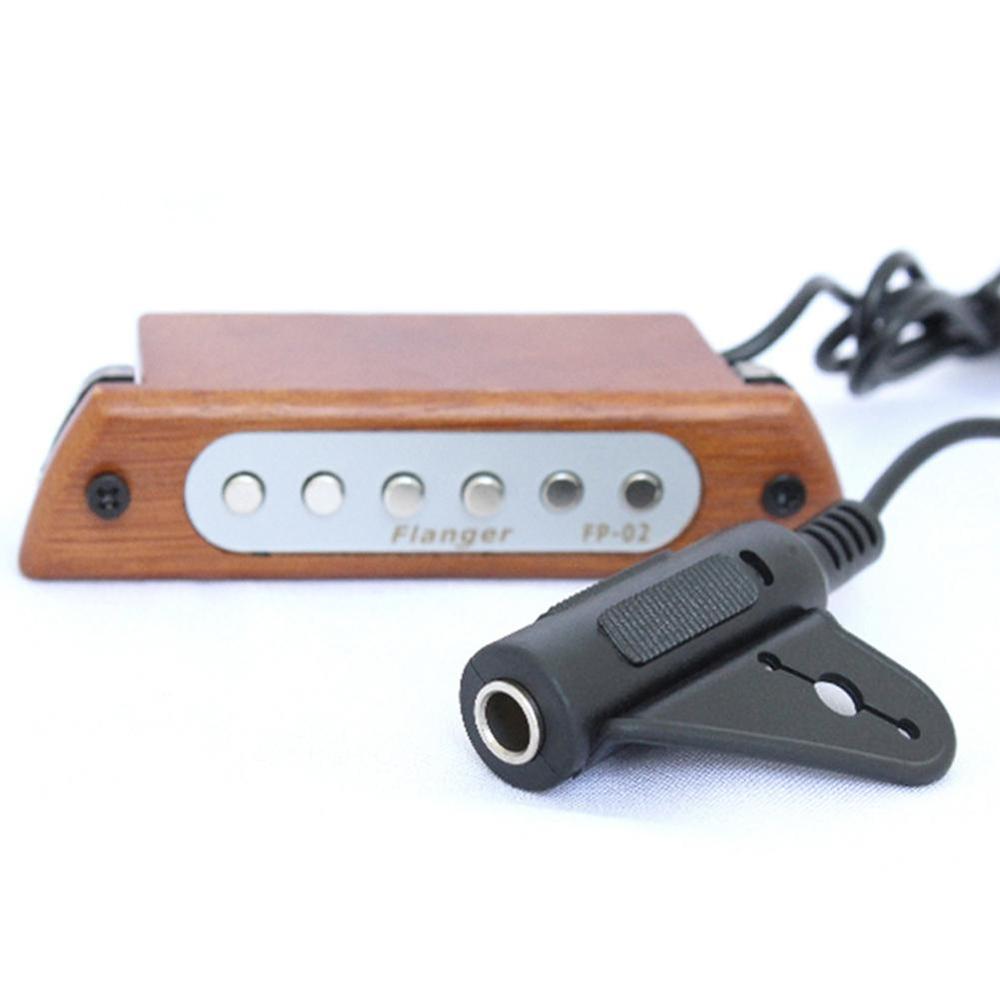 Flanger fp -02 akoestische folk houten gitaar klankgat pickup magnetische guitarra pickups gitaaraccessoires