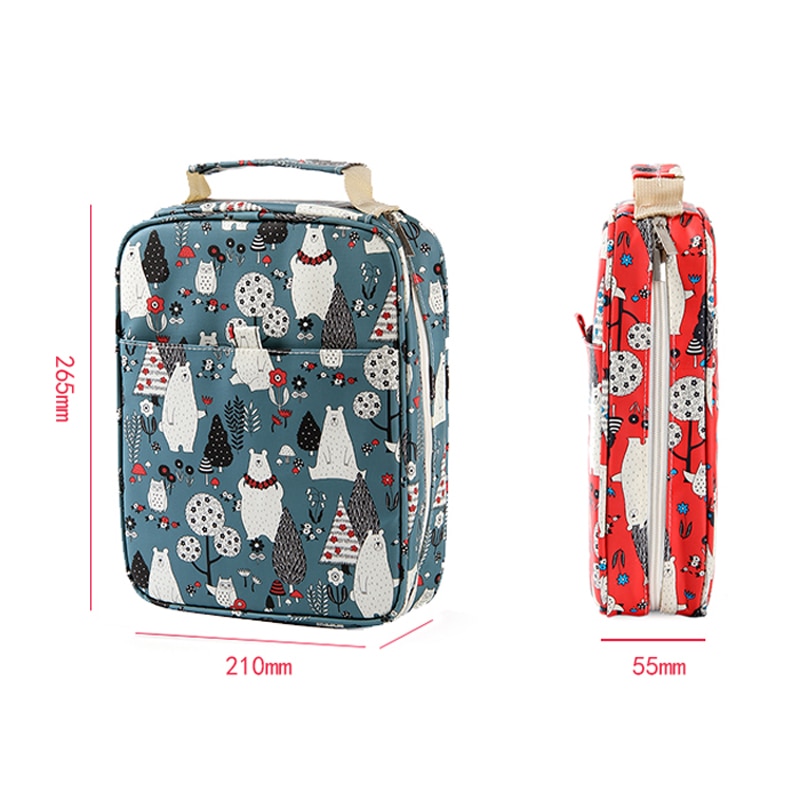 Creativa cartuchera 150 Solt de gran capacidad de colores, cartuchera multifuncional con estampado Floral de animales de dibujos animados, caja para lápices, suministros de arte