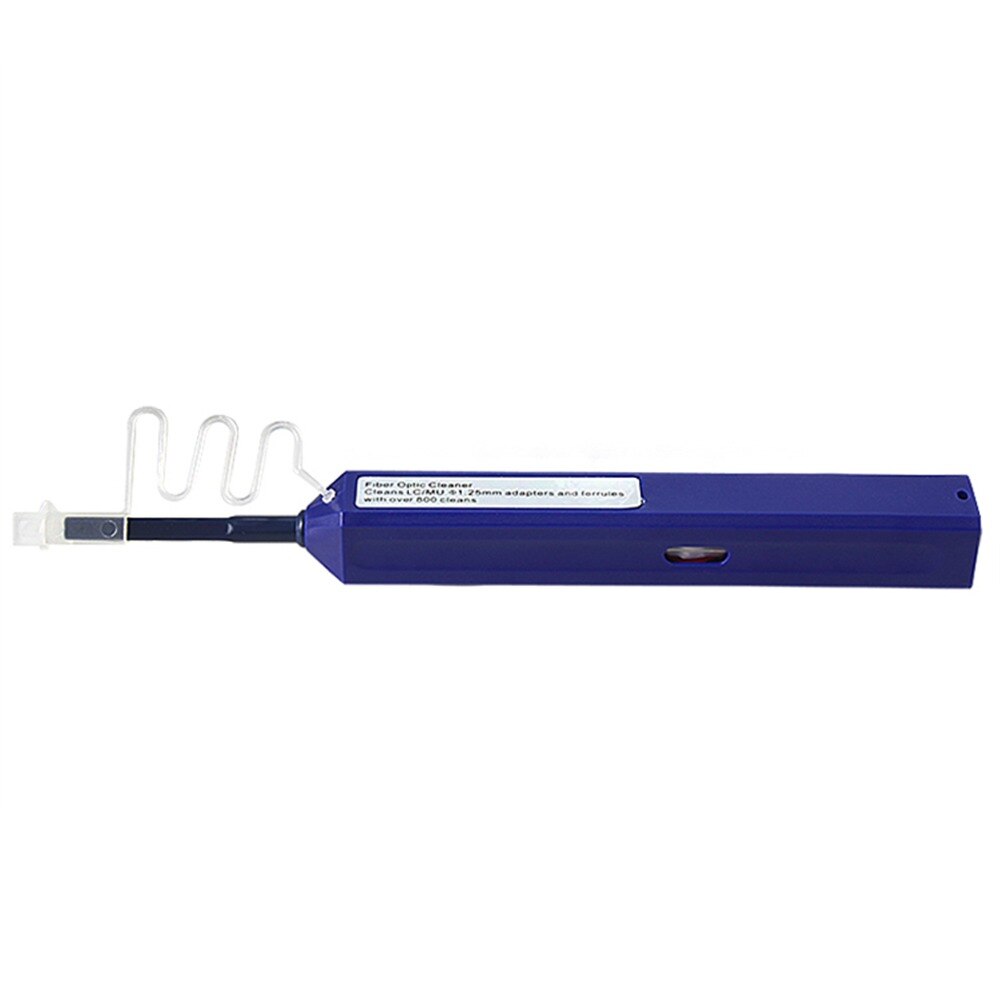 One-Click Fiber Optic Connector Cleaner Pen for 1.25mm LC MU Connectors Fiber Optic Tools