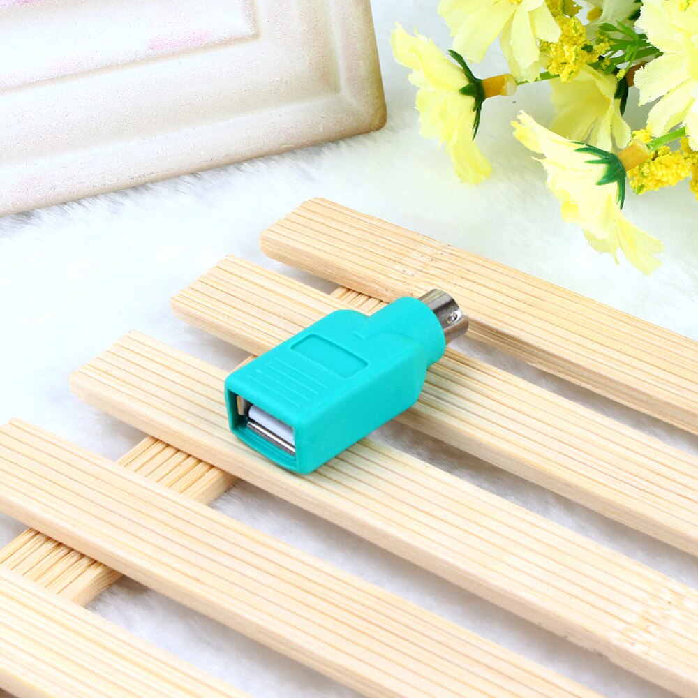 1PCS USB Female to for PS2 for PS/2 Male Converter Adapter keyboard Mouse Mice