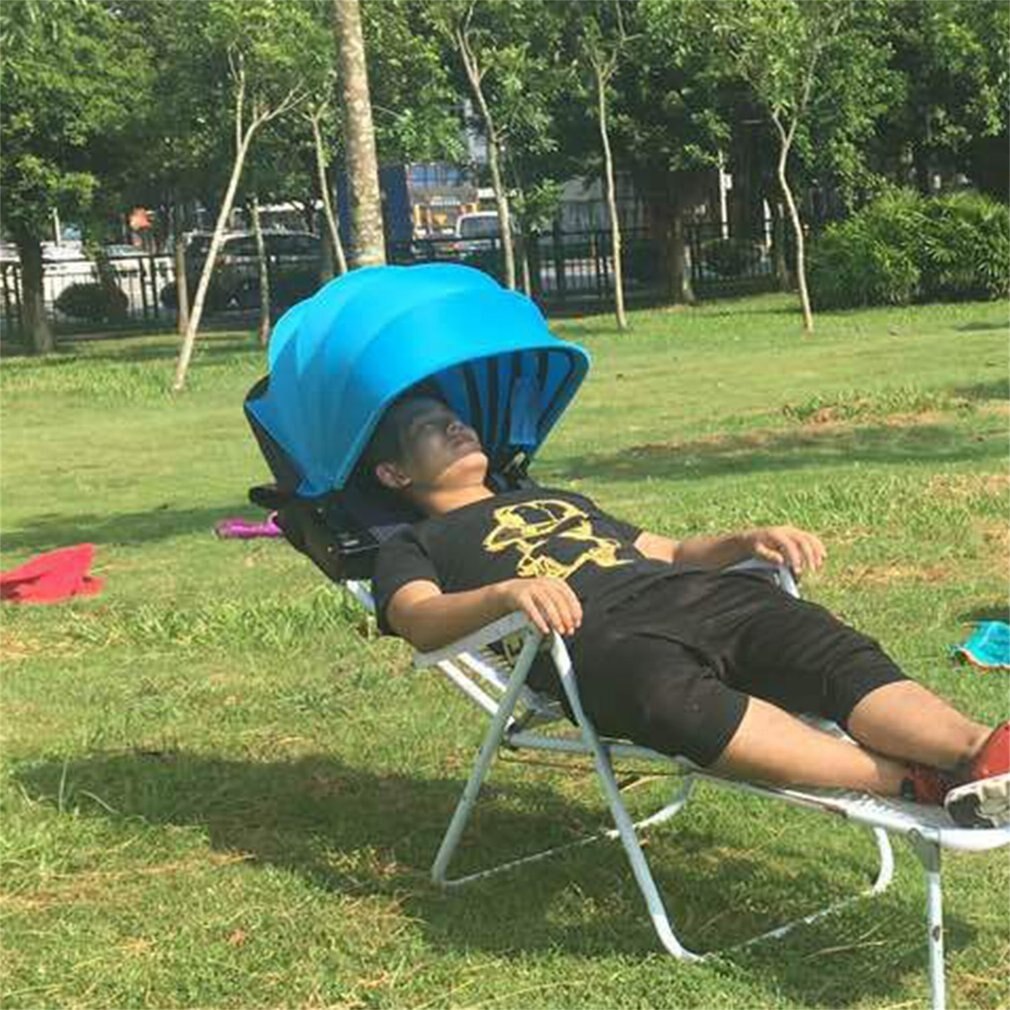 Simple pop-up beach tent, sun canopy, sunshade, parasol, waterproof polyester, anti-uv radiation, mini fan