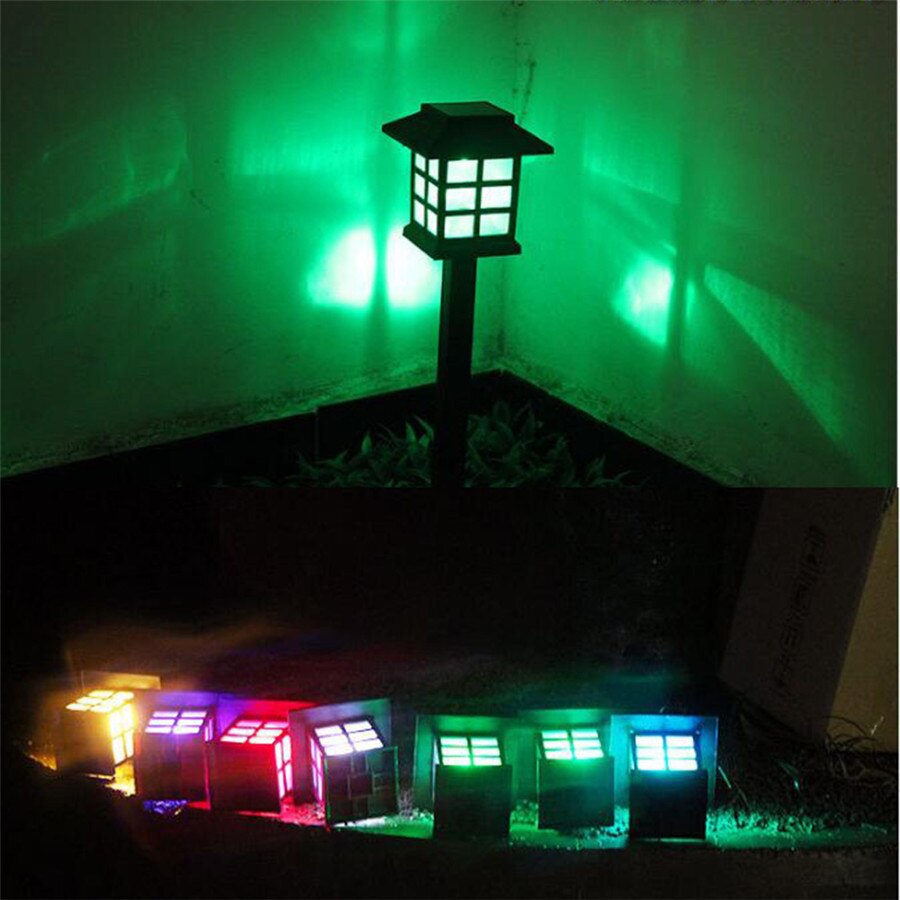 La voie solaire allume les lumières actionnées solaires extérieures de jardin de LED pour la pelouse, Patio, cour, passerelle, allée (blanc, blanc , coloré)
