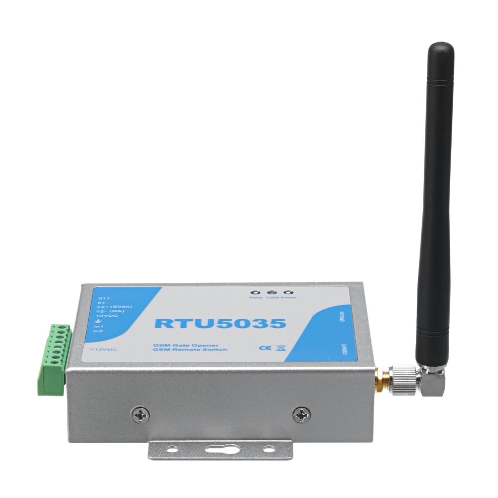 Rtu 5035 gsm Port-åpner relébryter ringe fjernkontroll telefon risting kontroll døråpner til hjemme sikre systemer