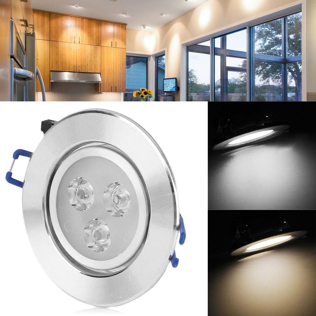 3W LED Geoptimaliseerde Verzonken Plafond Downlight Spot Light Waterdicht Badkamer Plafond Verborgen Downlight Ultra-dunne Licht