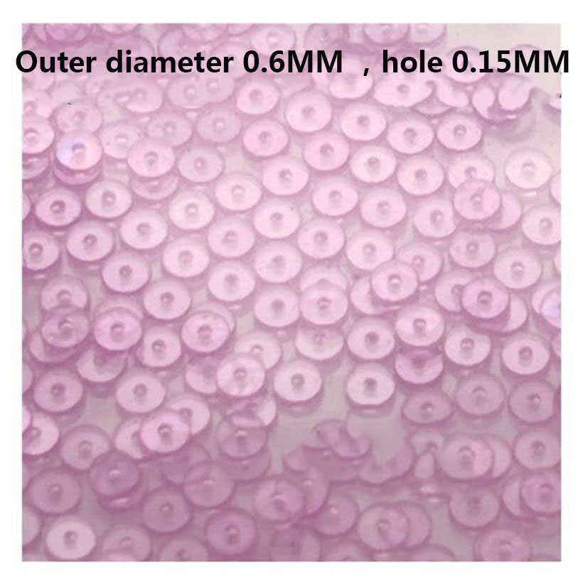 Klokketilbehør universell skinne sekundskinne boreødu edelsten støtdemper rubin klokkedeler