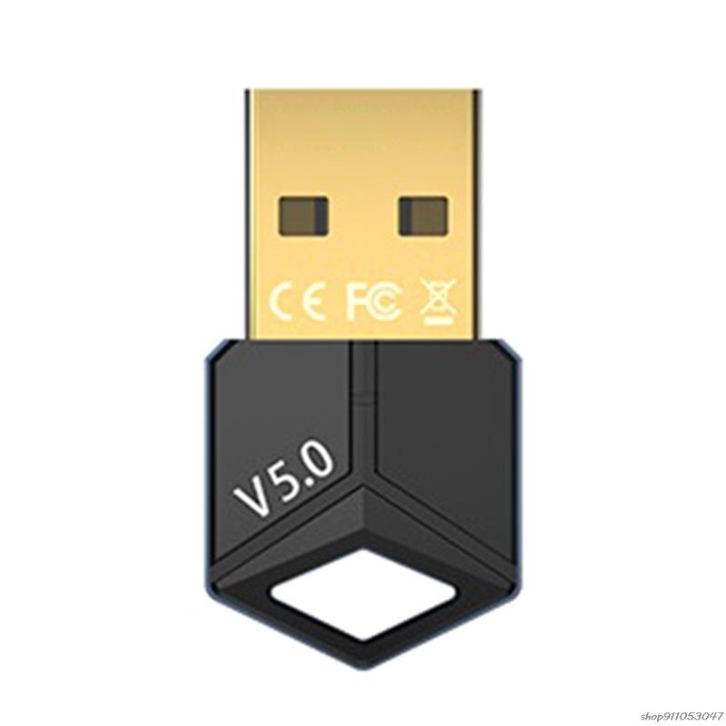 Bluetooth-compatible 5.0 Adapter USB Dongle Transmitter Receiver for PC Laptop Desktop Keyboard Mouse Headset Speaker