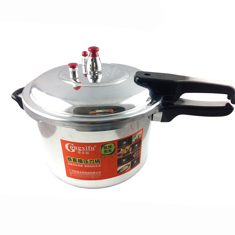 Snelkookpan 3L Snelkookpan Huishoudelijke Keuken Aluminium Gebruiksvoorwerpen Snelkookpan Bonen Vlees Groenten Soepen