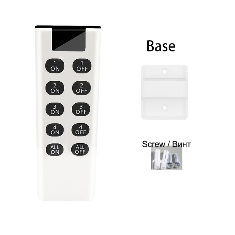 Wireless Remote Control Switch Electric Socket EU FR Universal Plug 433 Mhz 220v Switch 15A Electrical Outlets for Light Led: 1B