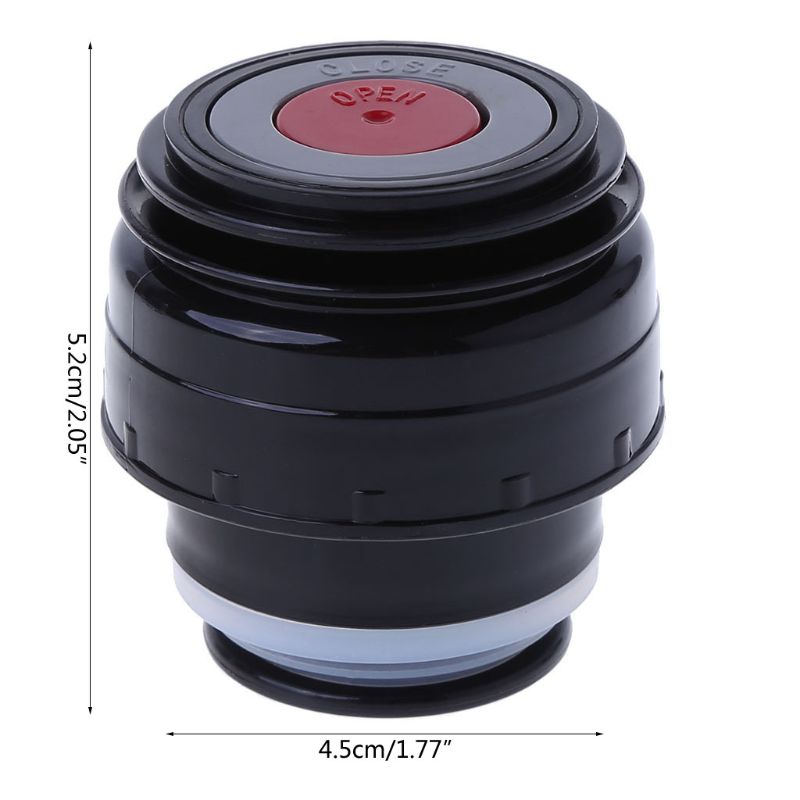 Tapa de termo al vacío de 4,5 cm, cubierta de termo, accesorios de Taza de Viaje Universal portátil P0RE