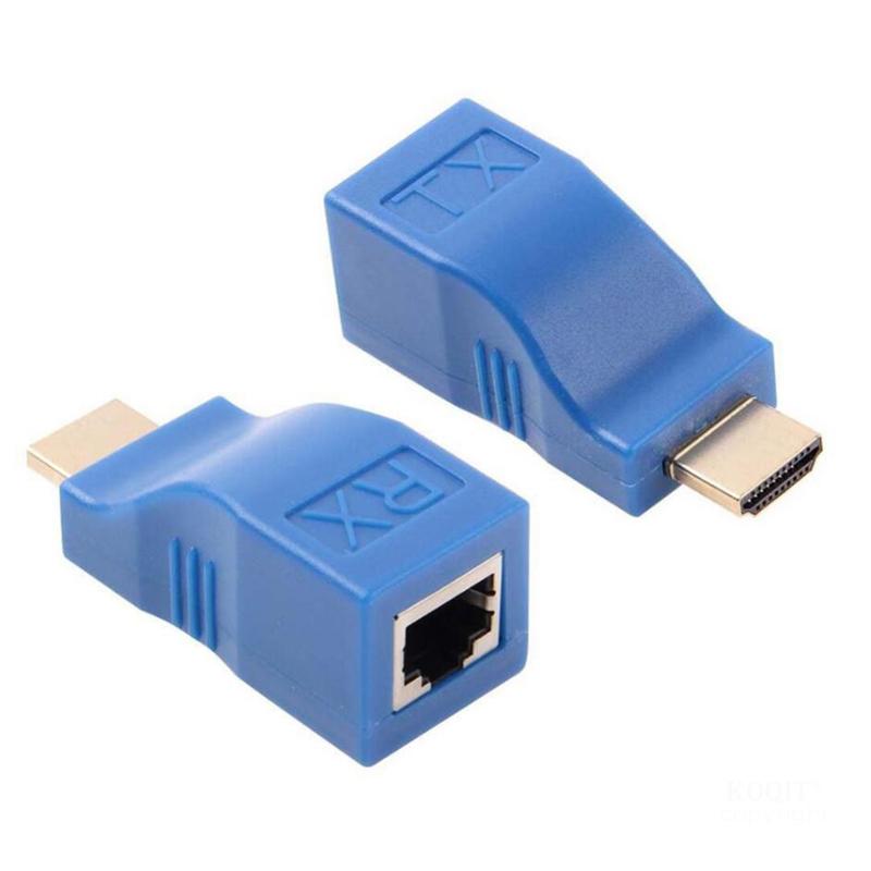 4K 3D Hdmi Extender 1080P RJ45 Poorten Lan Netwerk Hdmi Uitbreiding Tot 30M Over CAT5e/6 Utp Lan Ethernet Kabel Voor Hdtv Monitor