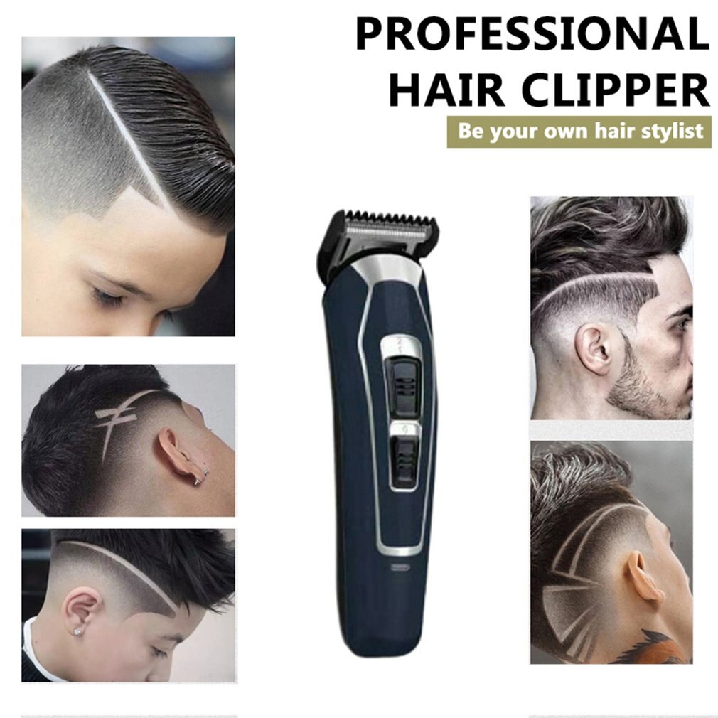 Elektrische tondeuse, oplaadbare, geluidsarme tondeuse, tondeuse, baardscheerapparaat, trimapparaat voor mannen, kapper