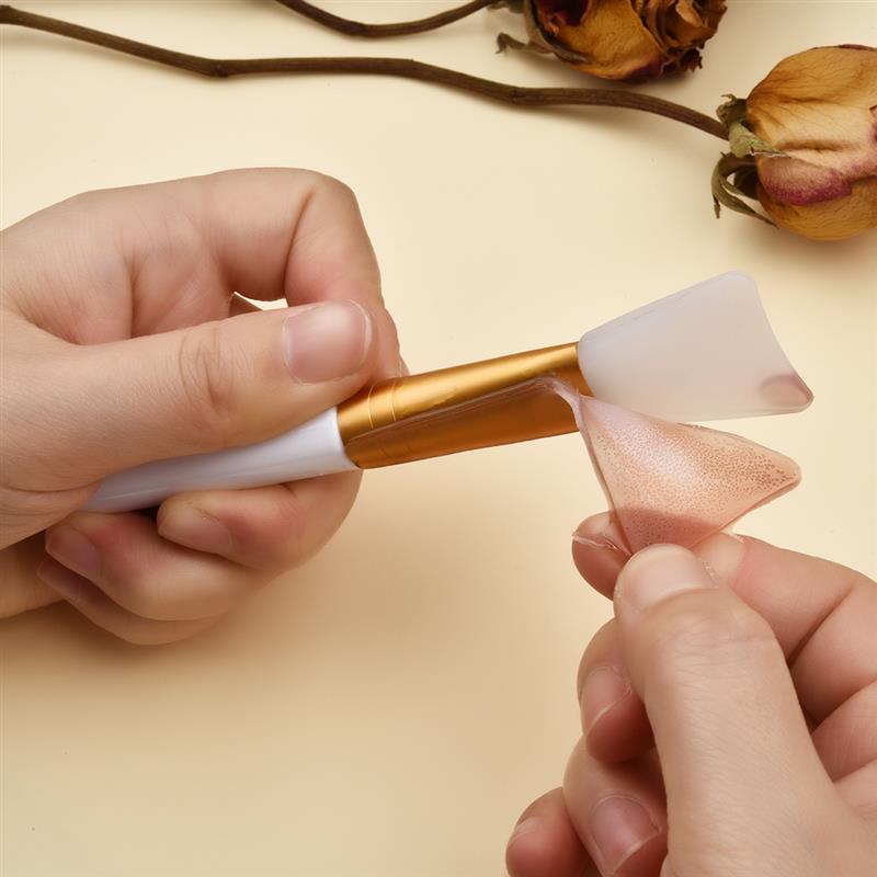 5 farben Silikon Pinsel Epoxid Kleber Harz Schmuck Machen Werkzeuge DIY Werkzeug Kristall Kleber Pinsel Leicht zu Reinigen