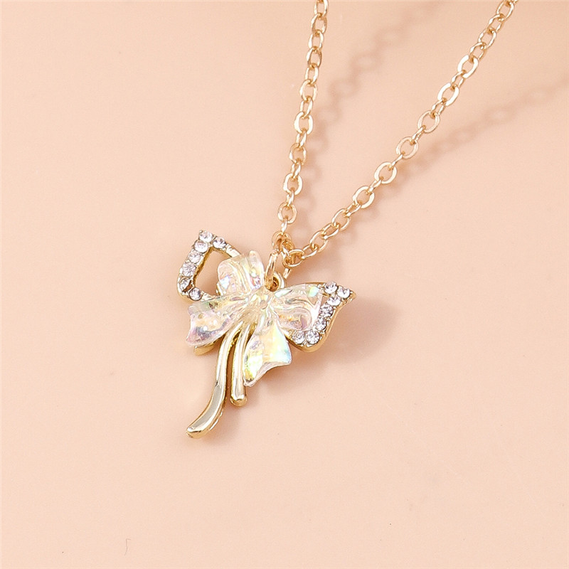 Aihua Mooie Gouden Kleur Wijn Rode Kers Hanger Ketting Voor Vrouwen Persoonlijkheid Ketting Bruiloft Sieraden Verjaardagscadeautjes: Puur Goud Kleur