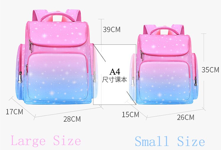 Schooltassen Voor Meisjes Rugzakken School Sweet Mooie Boek Tas Waterdichte Rugzak Meisje Prinses Mochila Infantil Grade 1-5