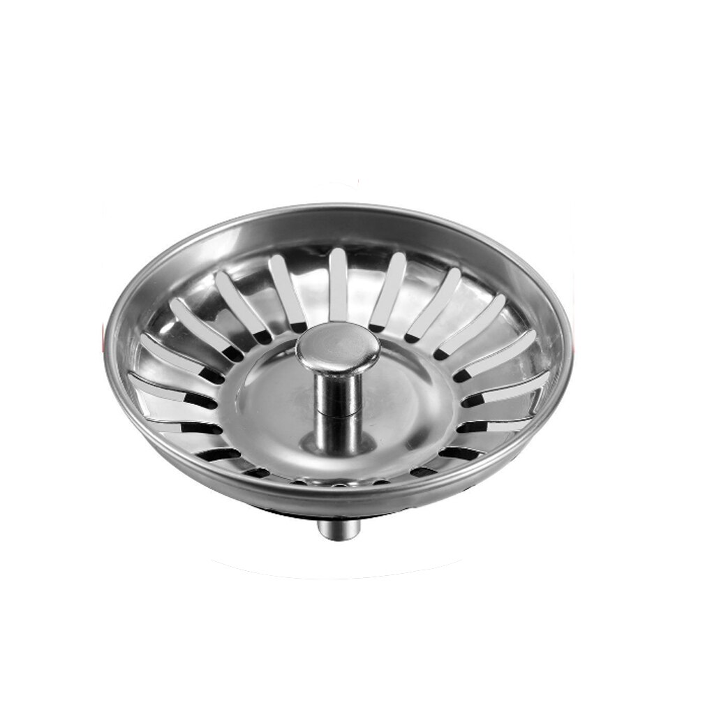 Kitchen Sink Strainer Stopper Cover Stainless Steel Bathroom Basin Hair Catcher Trap Floor Waste Plug Sink Filtre: 1 pcs