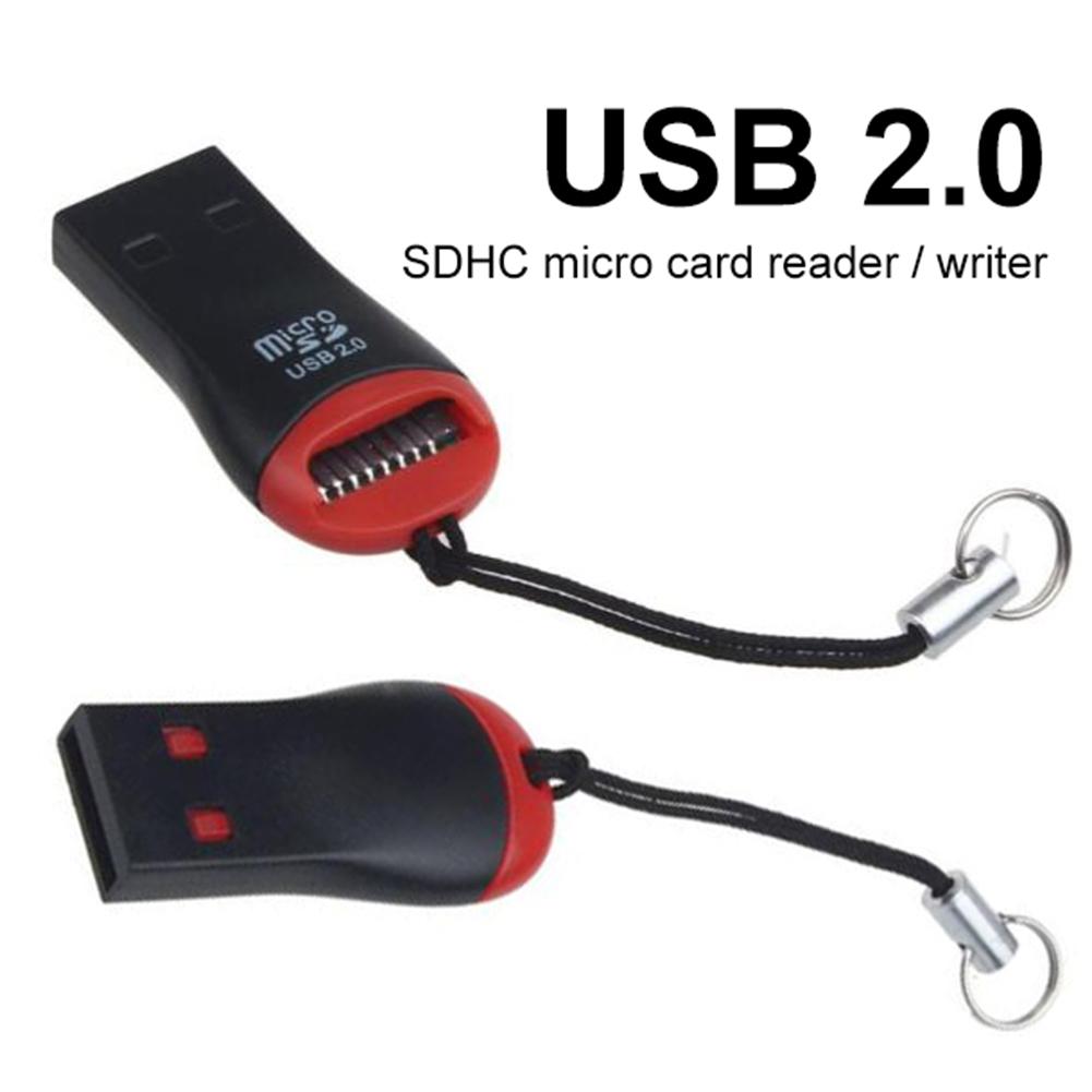 High Speed Usb 2.0 Mini Micro Sd T-flash Tf M2 Geheugenkaartlezer Data Adapter