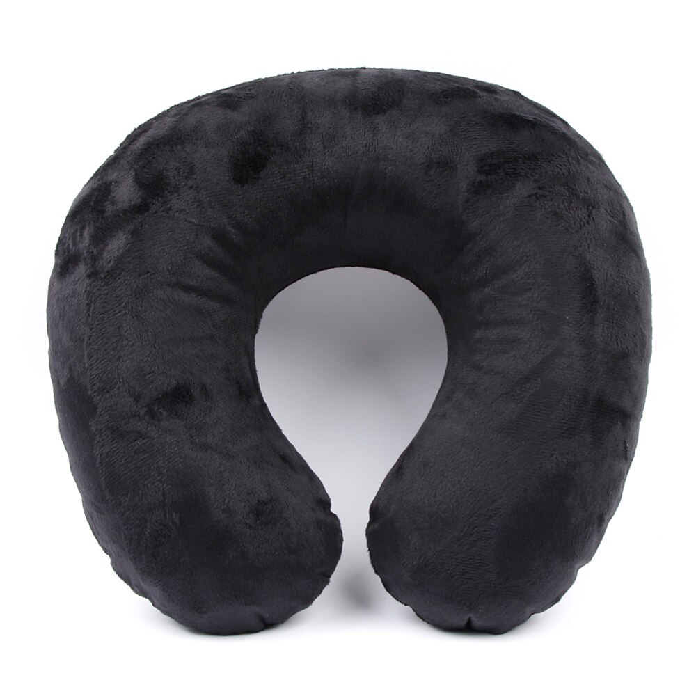 U Shaped Travel Pillow Car Air Flight Inflatable Pillows Neck Support Headrest Cushion Soft Nursing Cushion Travel Accessories