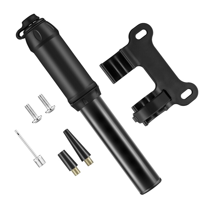 Mini Hand Bike Pump,Portable Bike Air Pump High Pressure 140 Psi Air Pump for Mountain and Bike Tires, Toys, Basketball