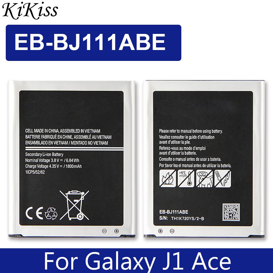 Bateria EB-BJ510CBE para samsung galaxy, bateria para samsung galaxy j5 2016 j510 j510f e samsung j1 j2 j3 j5 j7 2015 2016 2017 eb bi510cbe/bj120cbe: J1 Ace EB-BJ111ABE