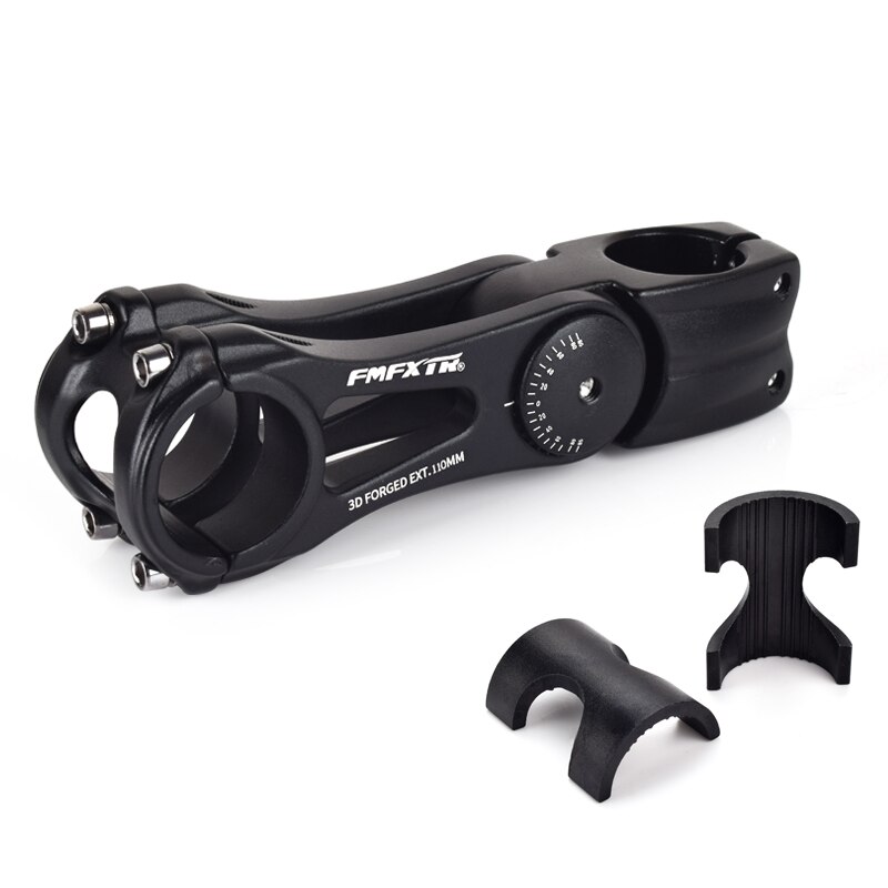 FMFXTR Fahrrad Vorbau Mountainbike Lenker Höer Erzähler Winkel Steigleitung Fahrrad Zubehör 31.8*90/110/145mm verstellbaren Vorbau: 25.4x110mm
