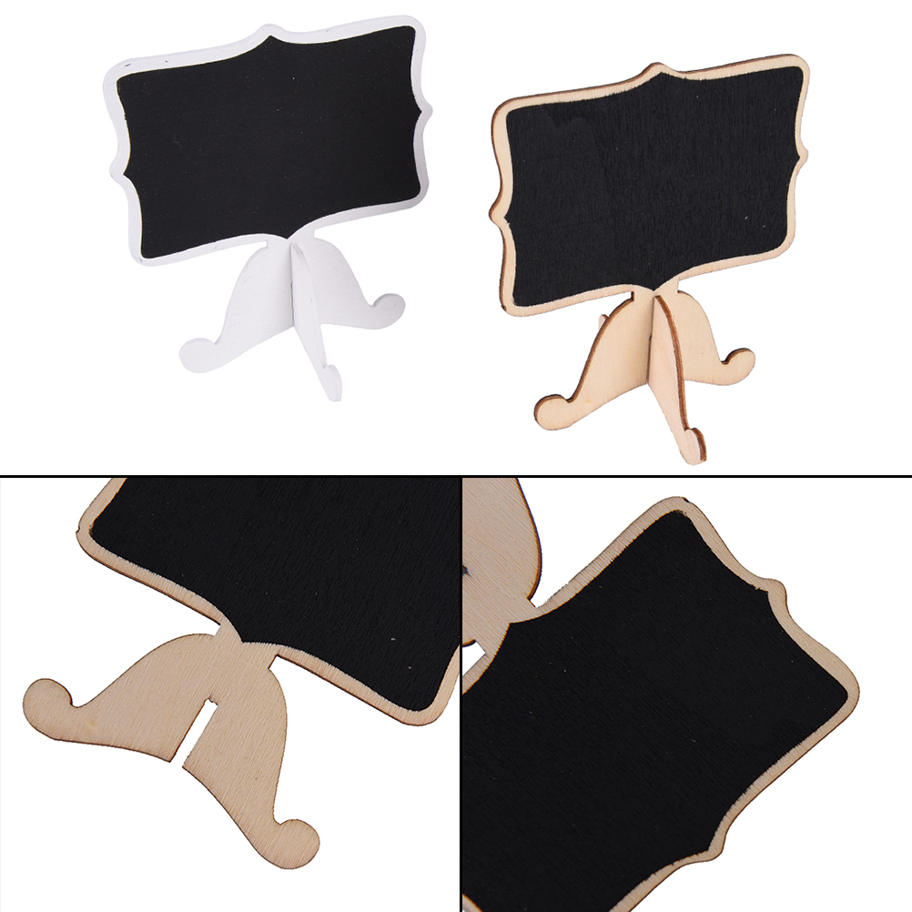 mini koronkowa tablica tablica tablica drewniana stojak cenowy dla studentów