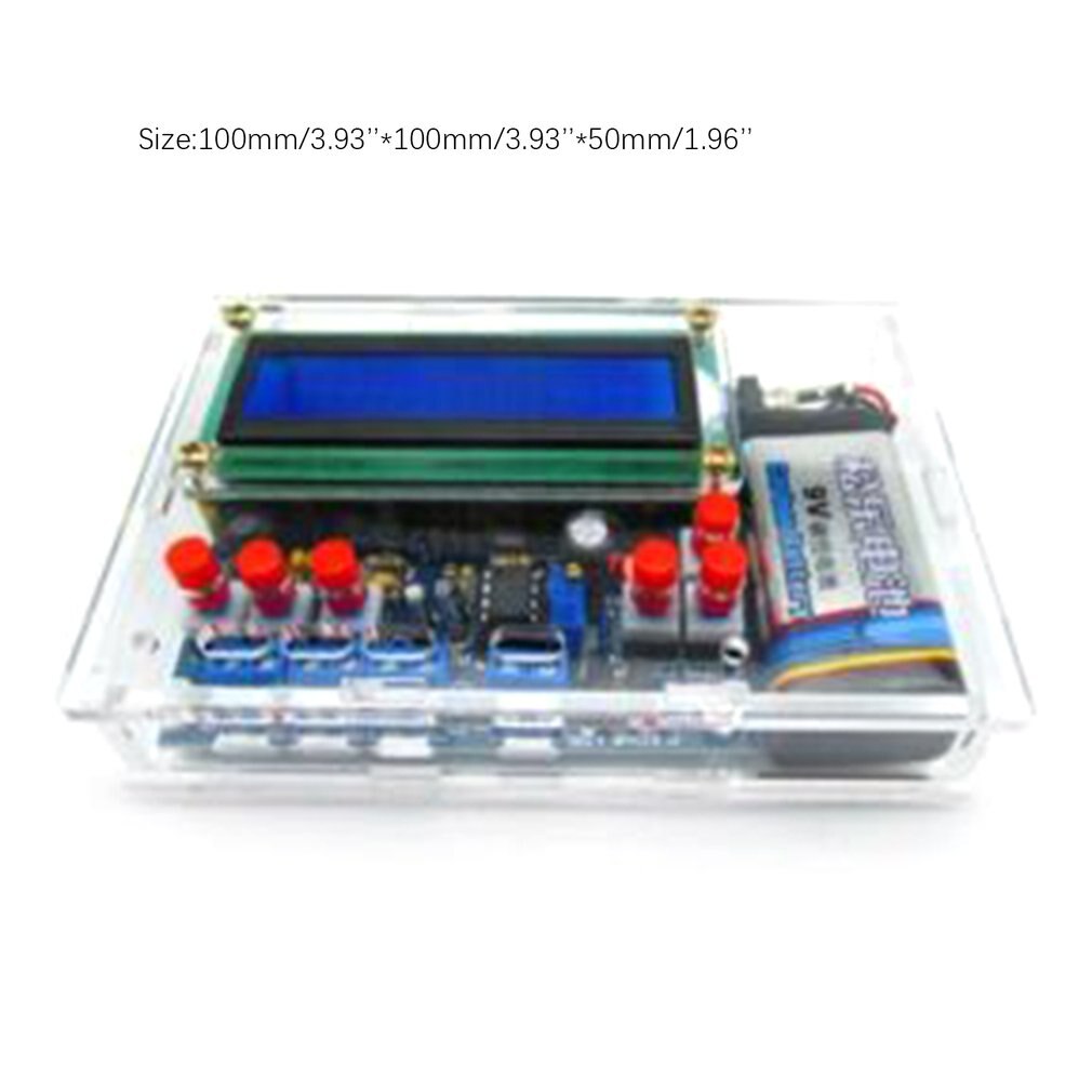 LCD Digital frequency counter Secohmmeter Capacitance Meter DIY Kit Frequency Meter cymometer Inductance Tester frequenzimetro