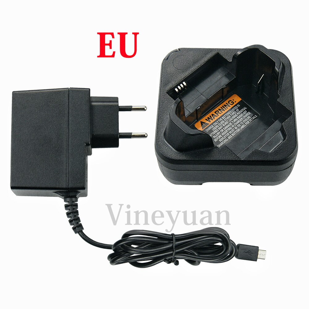 PMLN7110 Single-Unit Oplader Compatibel Voor Motorola SL300 TLK100 SL300e SL1M SL1600 Draagbare Radio 'S (PMNN4468A Batterij): EU plug