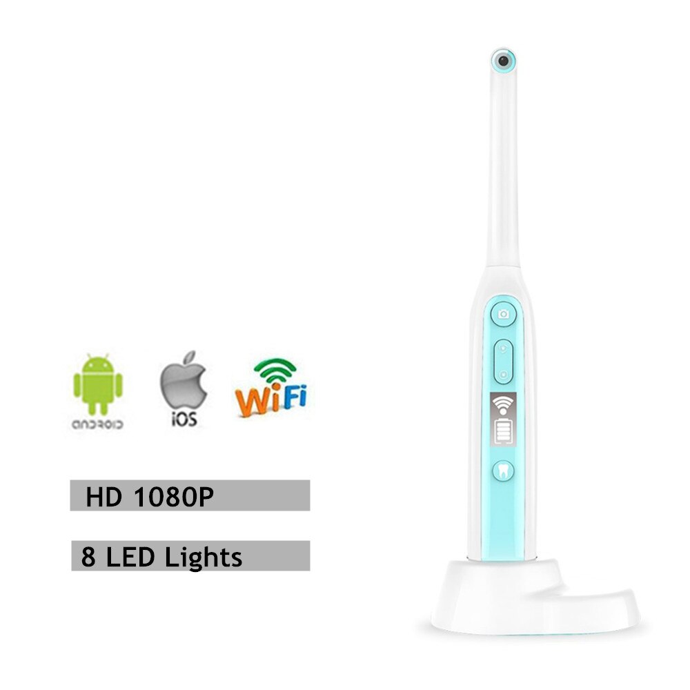 Wireless WiFi USB Intra Oral Dental Intraoral Camera Dentist Device 8 LED Light Real-time Video Inspection Teeth camera intraora