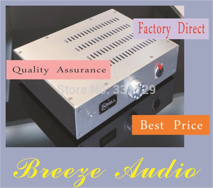 Breeze Audio-headphone amplifier /small power amplifier aluminum chassis/enclosure/case(match with KSA0-5 headphone amplifier)