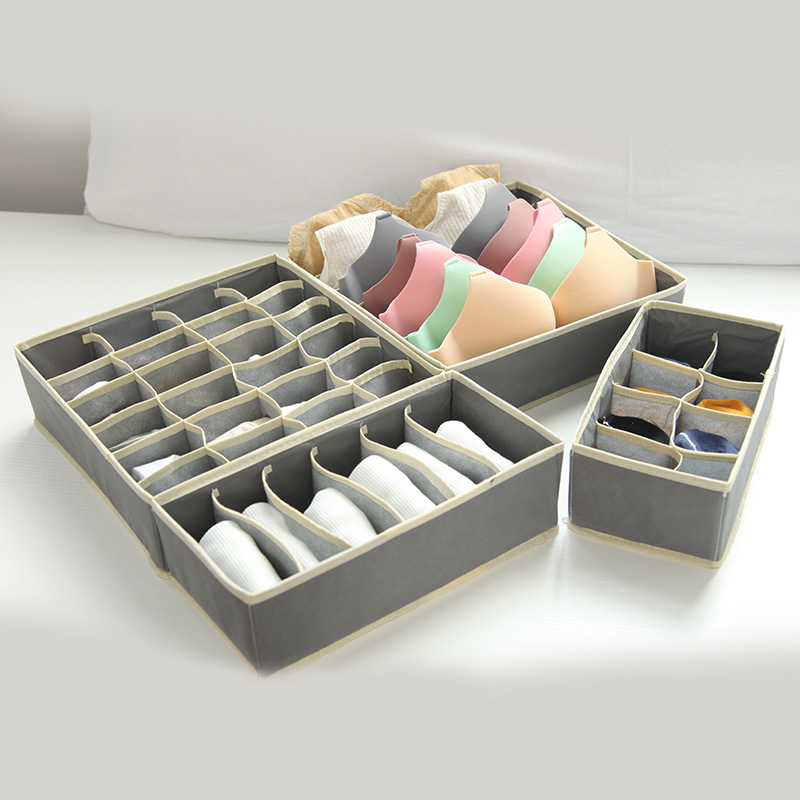 Cajón de armario para dormitorio, organizador de ropa interior, calcetines, sujetador, cajas de almacenamiento de ropa, armarios, ropa interior, calzoncillos, caja de almacenamiento para sujetador: múltiple