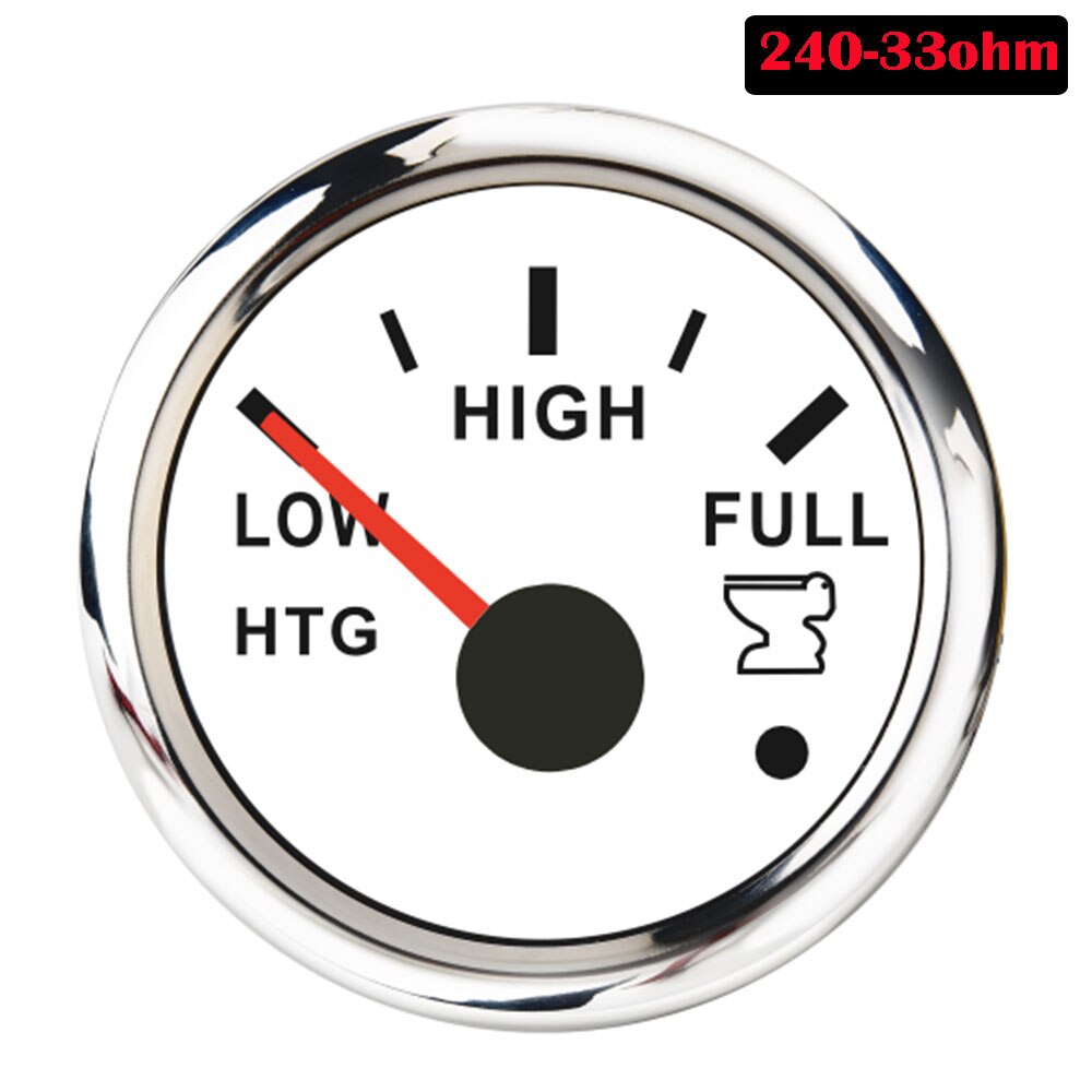 Universal 52MM Digital Car Boat Holding Tank Level Gauge Meter Fit for Boat Water Sender Unit Water Level Sewage Sensor150-500mm: WS 240ohm