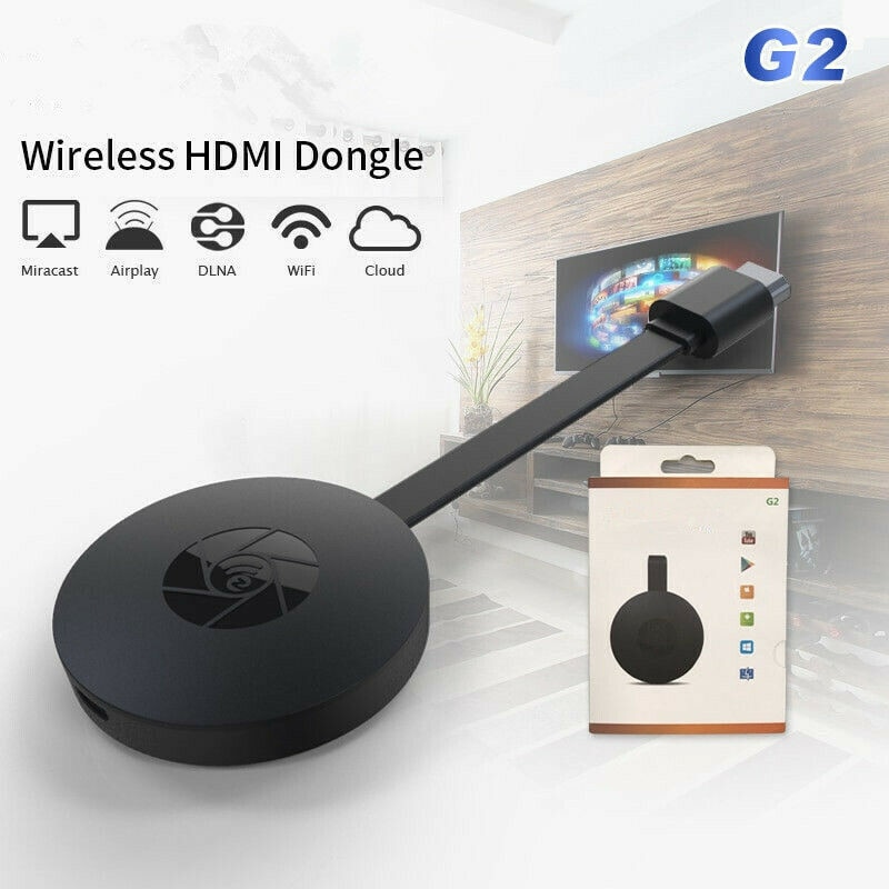 Mirascreen G2 Tv Stick Draadloze Hdmi Dongle Ontvanger 2.4G Wifi 1080P Dongle Met Miracast Airplay Dlna Voor Android ios Mac