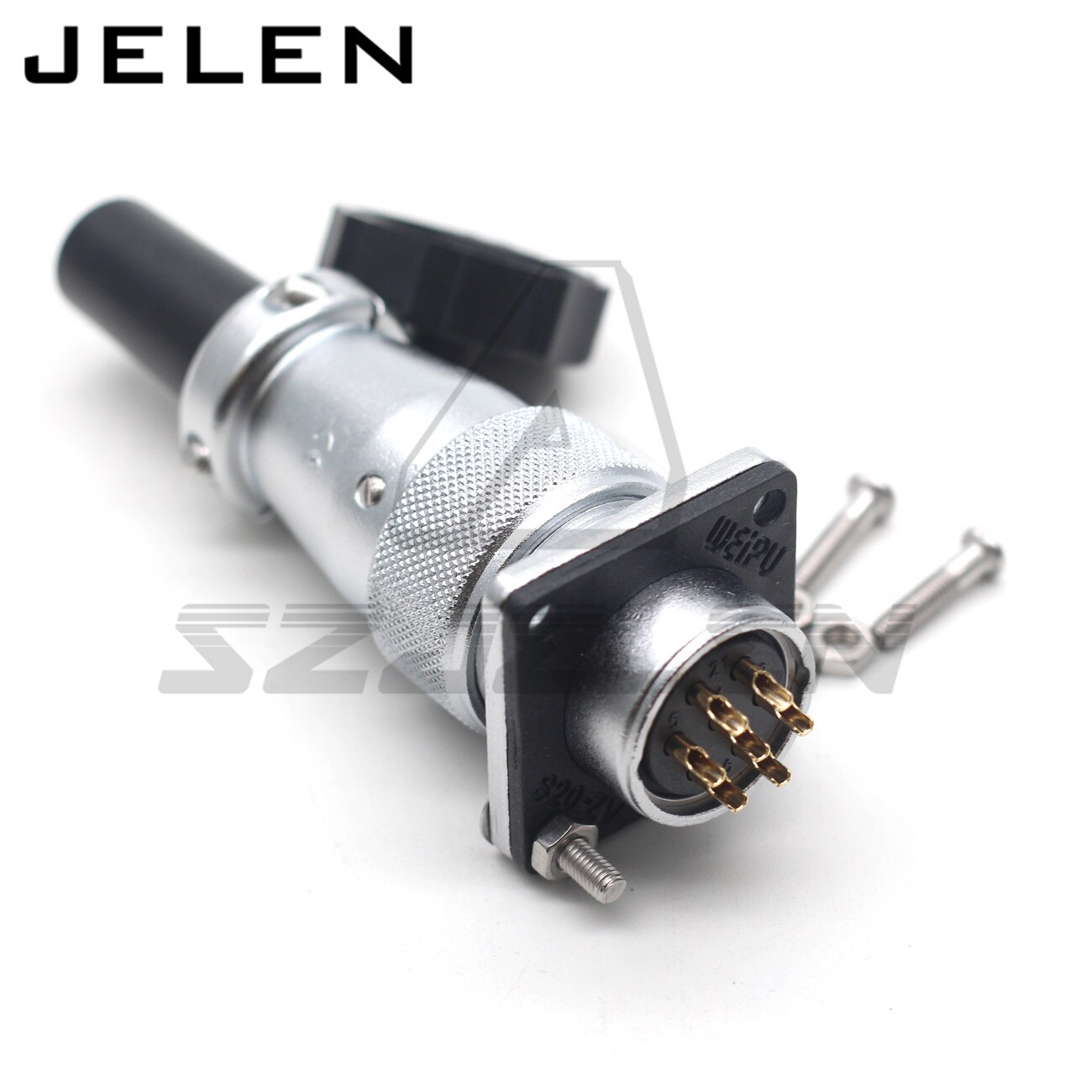 WEIPU WS20 serie 2 3 4 5 7 9 10 12 pin stecker buchse stecker Metall wasserdichten stecker, LED draht signal männlich und weibliche ip67