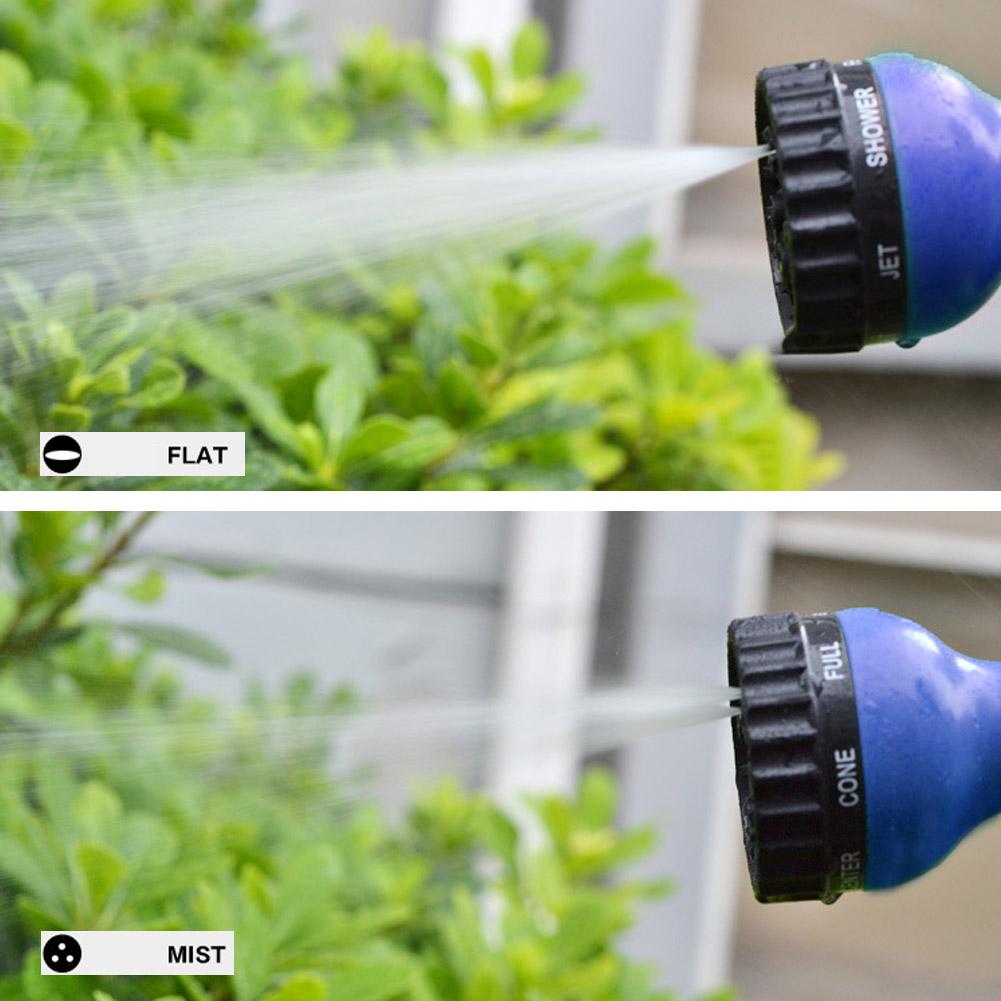 Verstelbare tuinslang pistool sproeikop waterpistool sproeikop autowas waterslang sproeikop 7 patronen